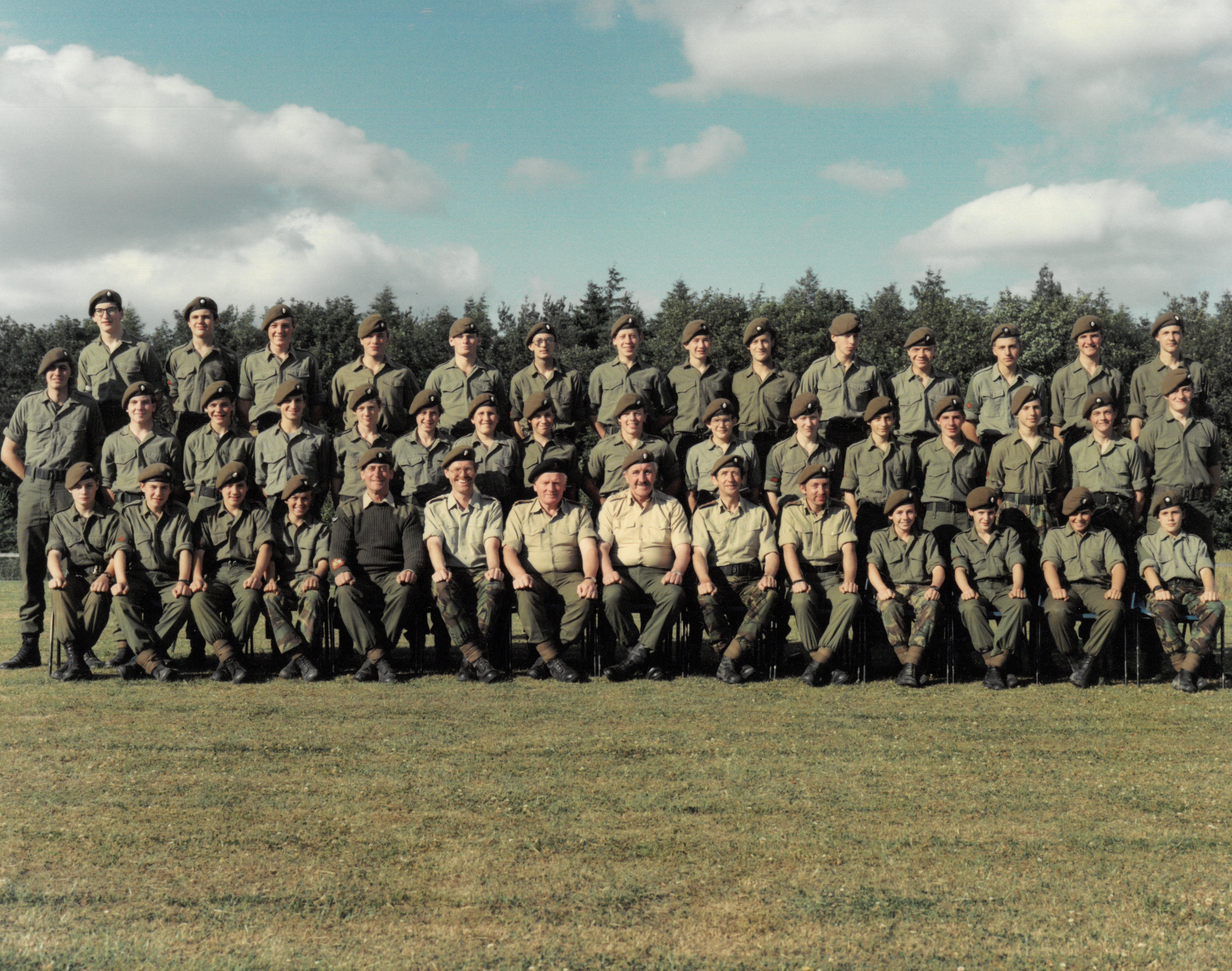 1980s CCF Officers Logo