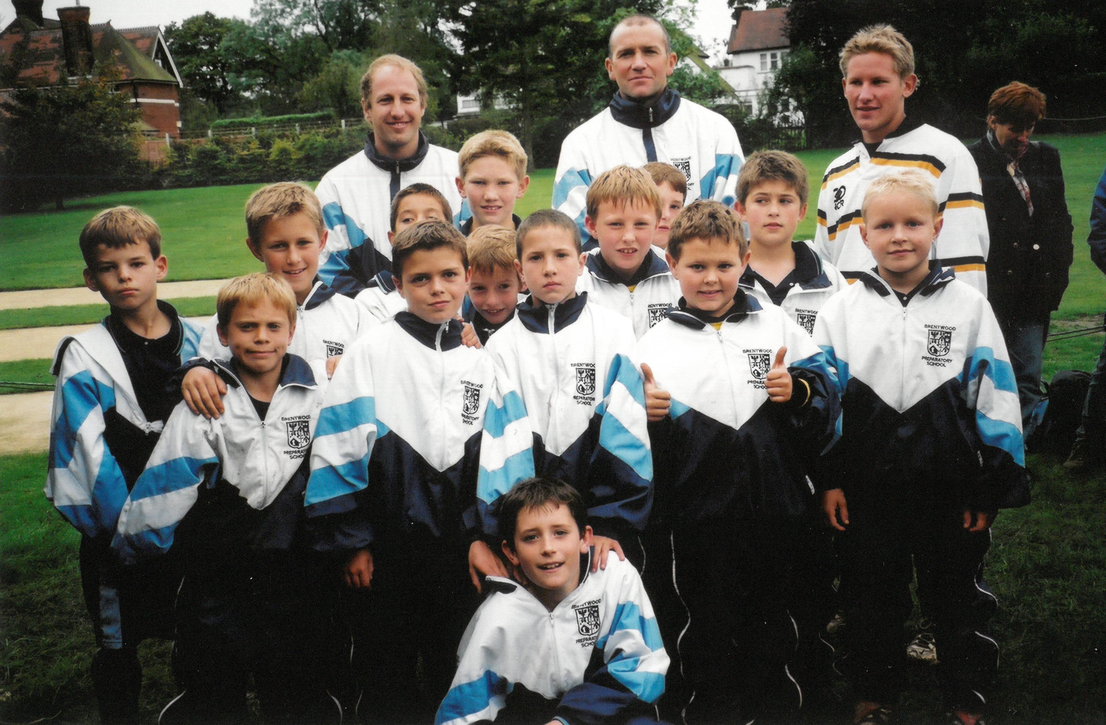 2000s Prep Football Logo