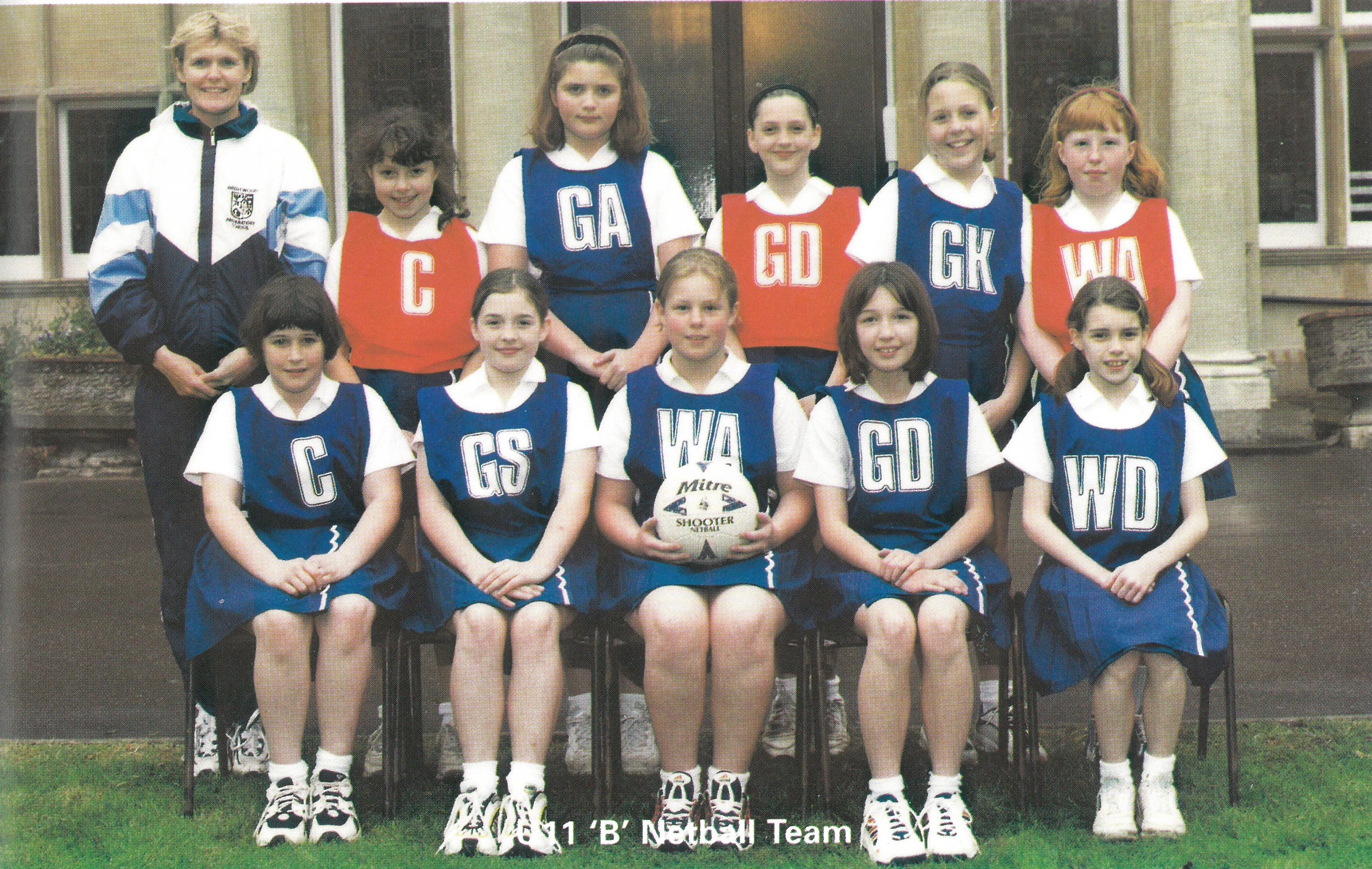 2000s Prep Netball Logo