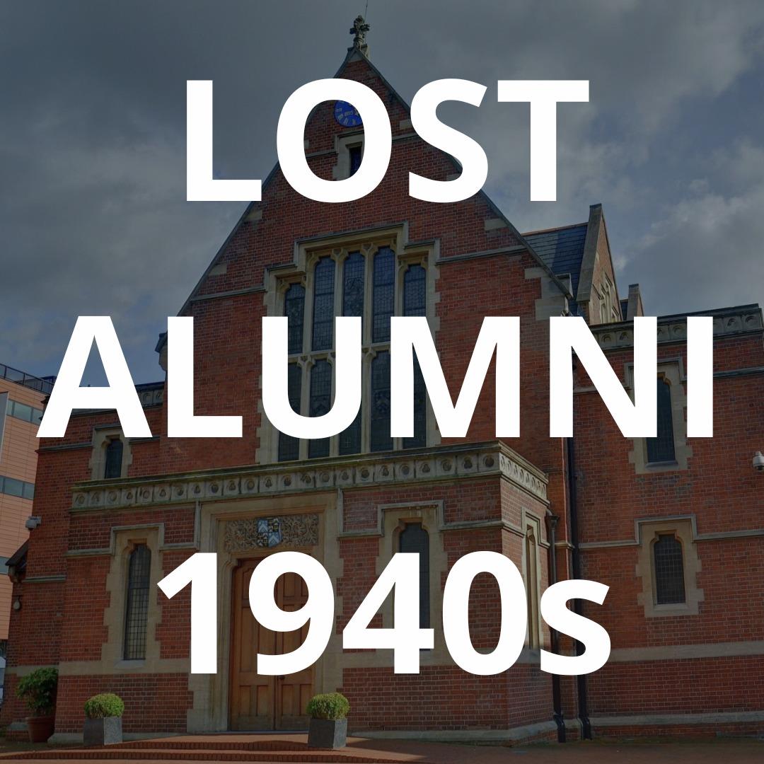 1940s Lost Alumni Logo