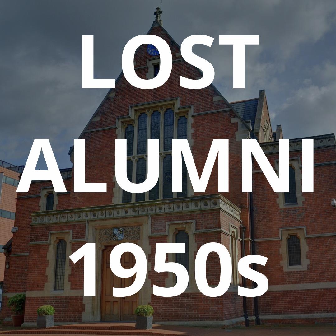 1950s Lost Alumni Logo
