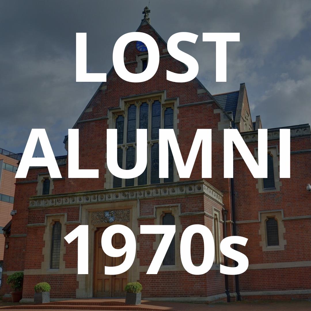 1970s Lost Alumni Logo