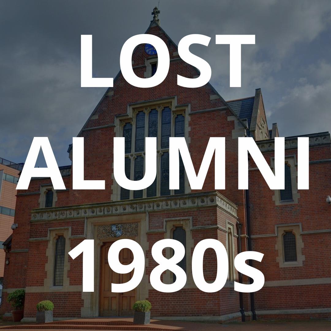 1980s Lost Alumni Logo