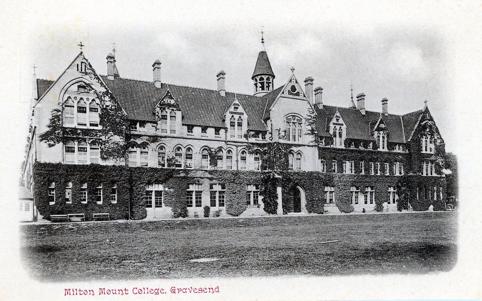 Postcards of Milton Mount Logo