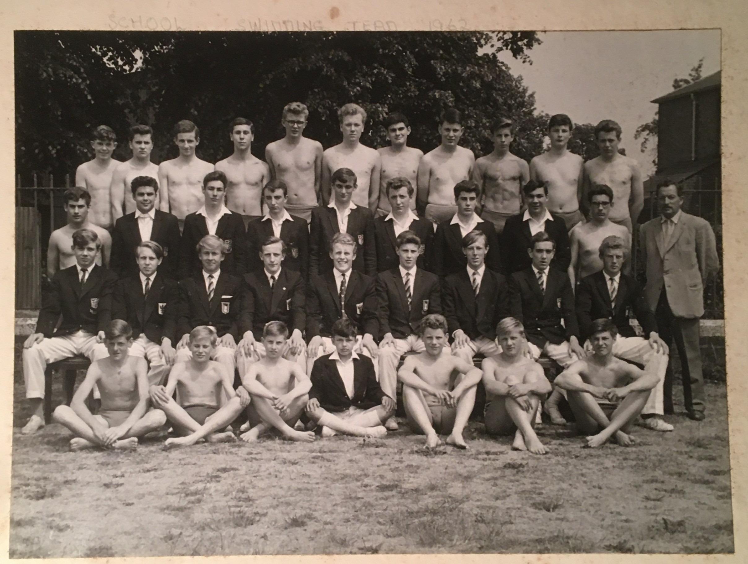 1960s Swimming Teams Logo