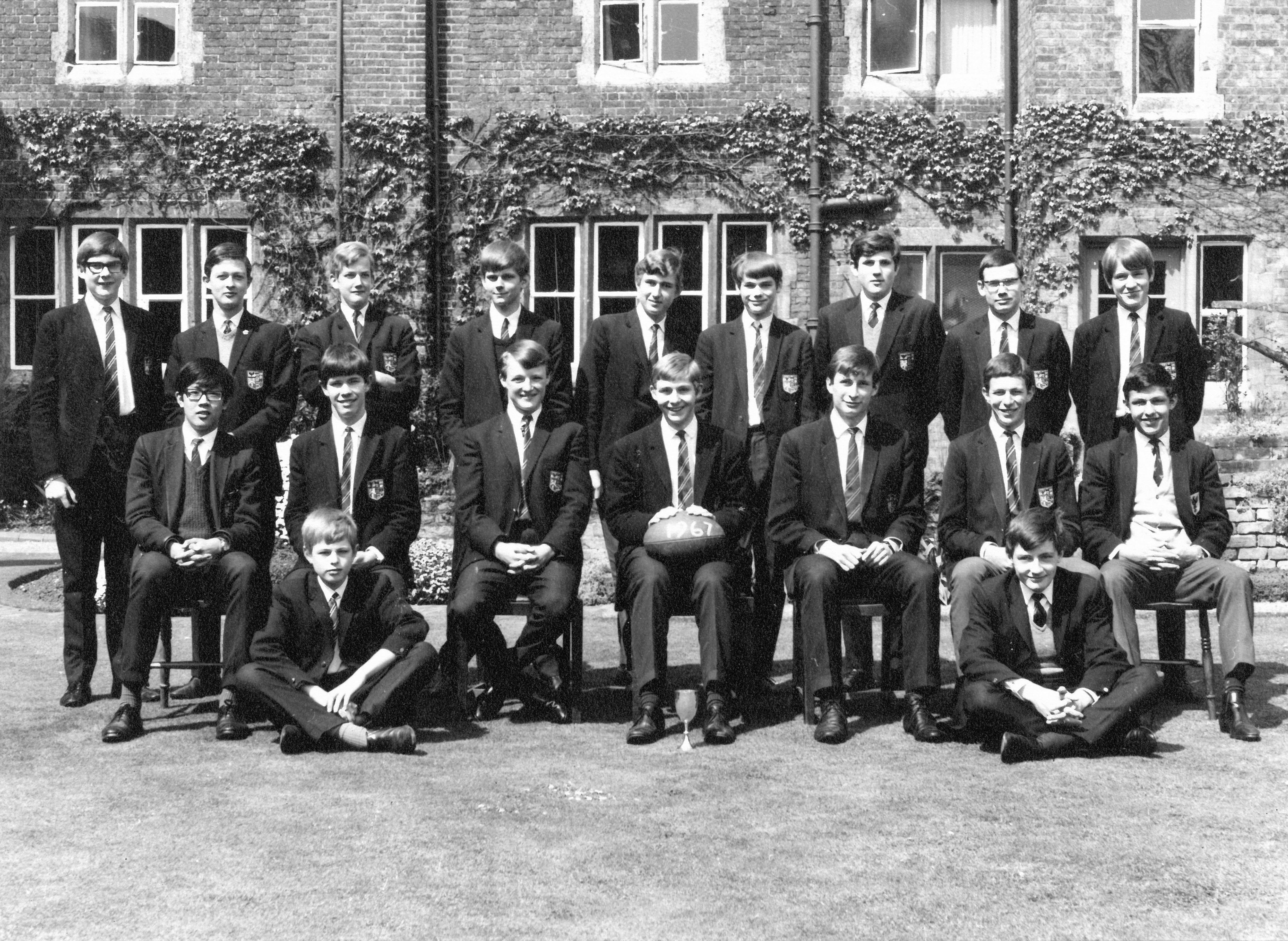 1960s School House Rugby Logo