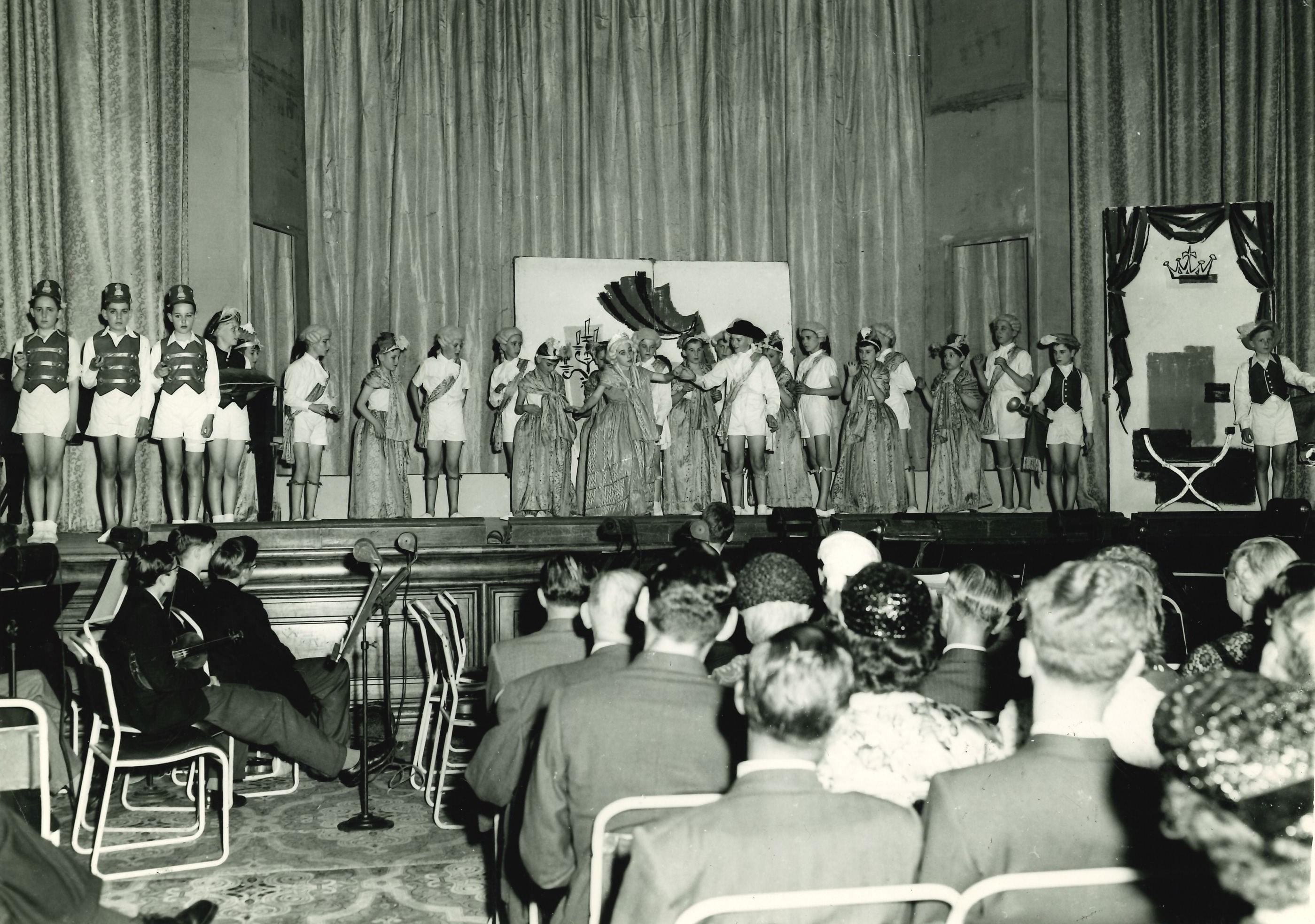1956 Musical and Dramatic Evening Logo