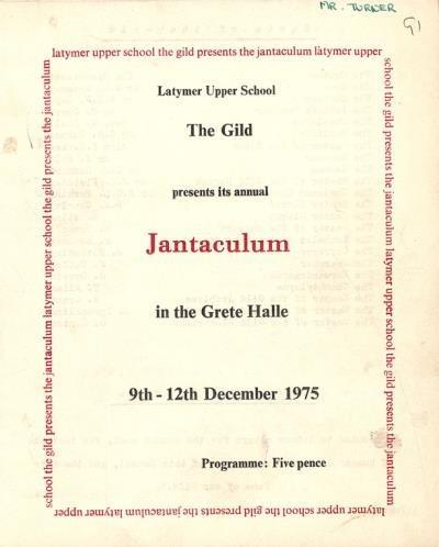 1975 Jantaculum Logo