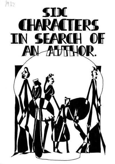 1982 Six Characters in Search of an Author Logo