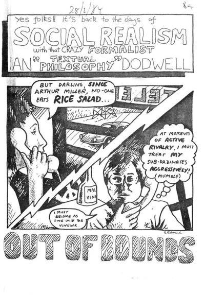 1984 Out of Bounds Logo