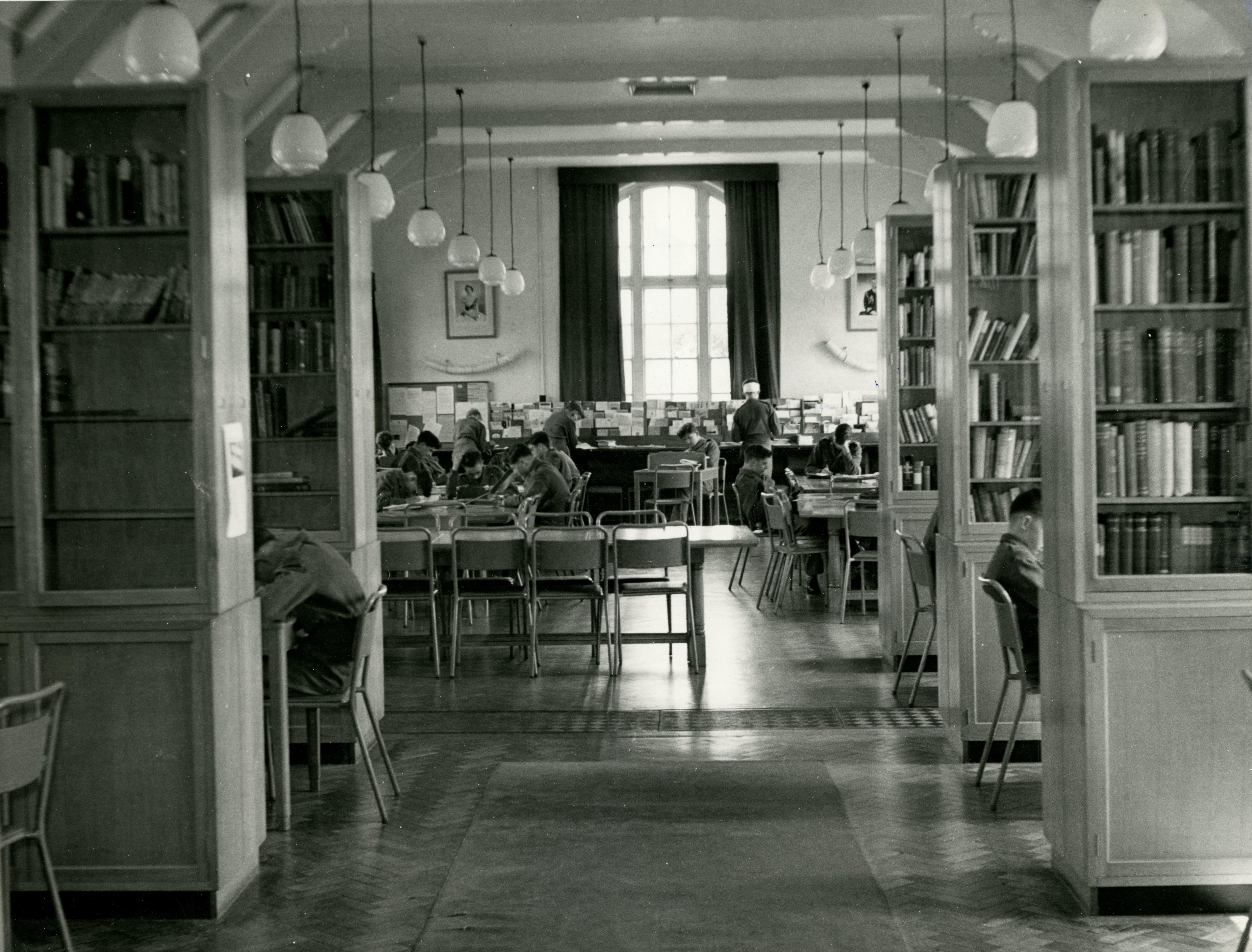 School Buildings Over Time Logo