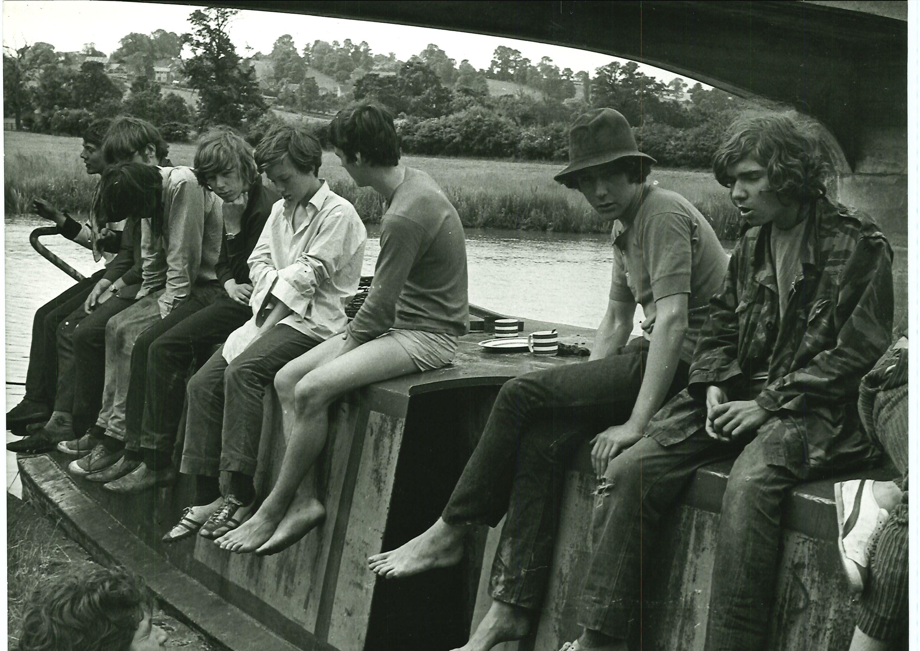 1970 Activities Week Canal Trip Northamptonshire Logo