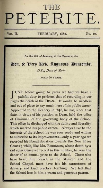 1878 - 1899 The Peterite Logo