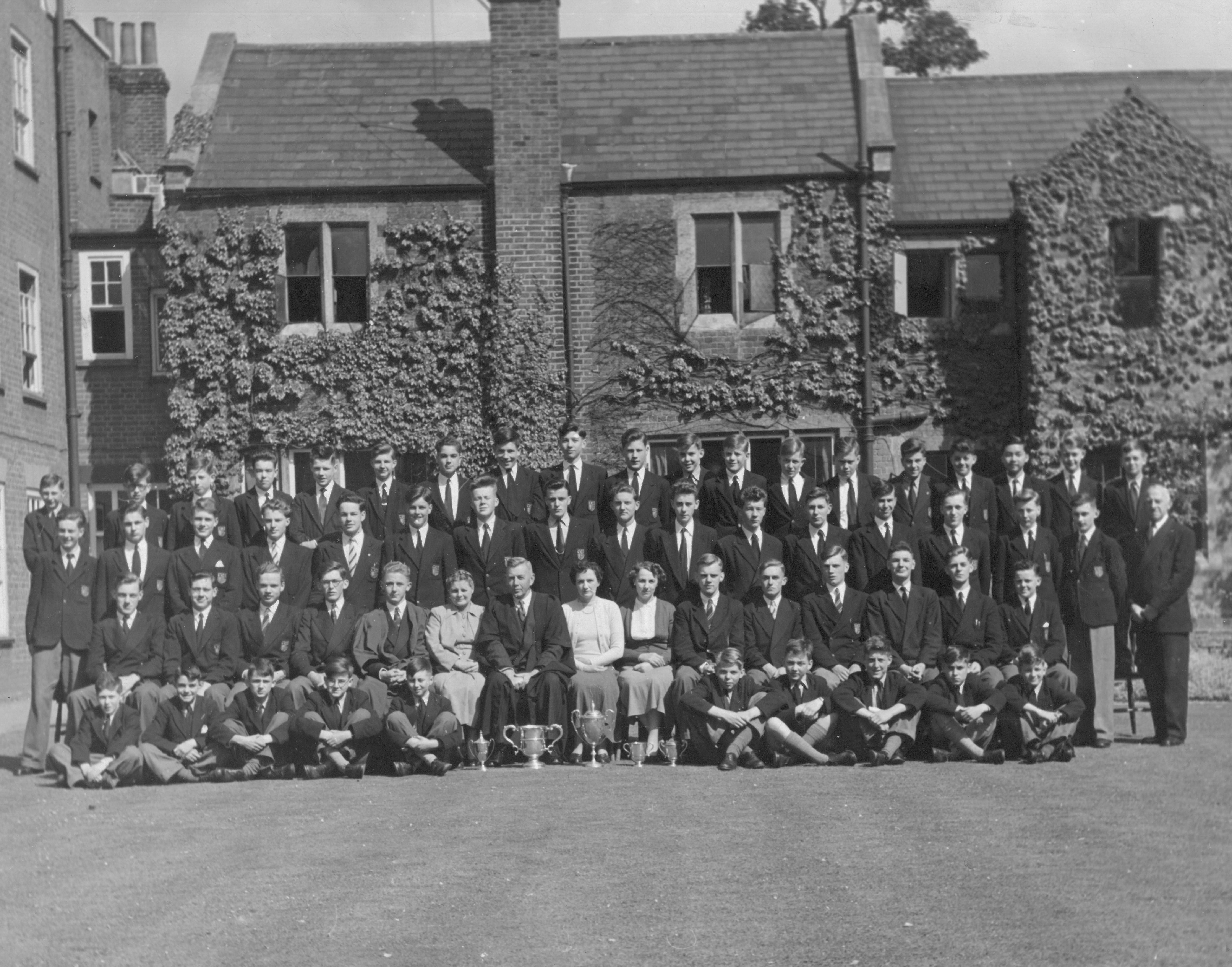 1950s School House Logo