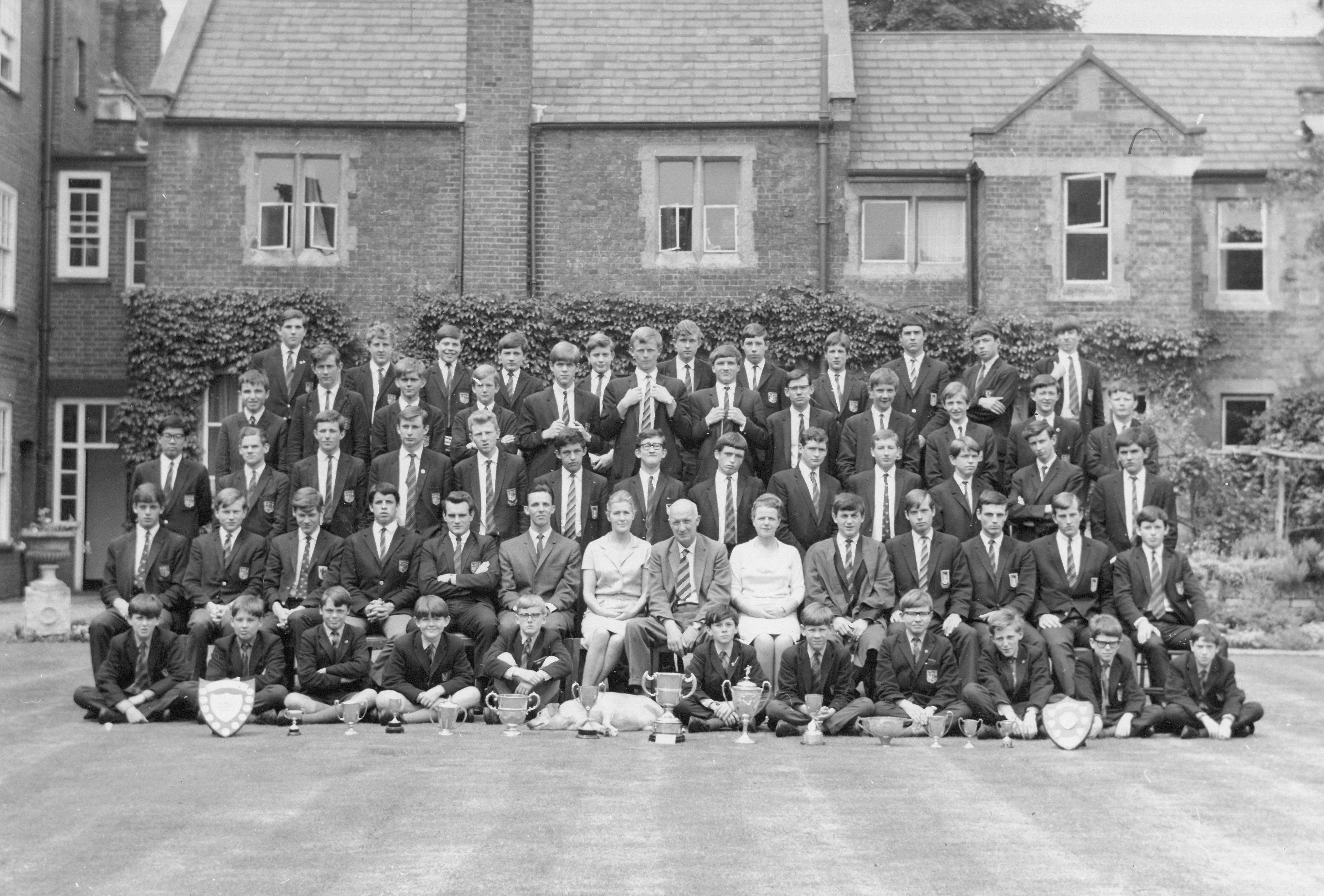 1960s School House Logo