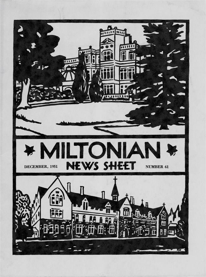 The Miltonian 1950s Logo