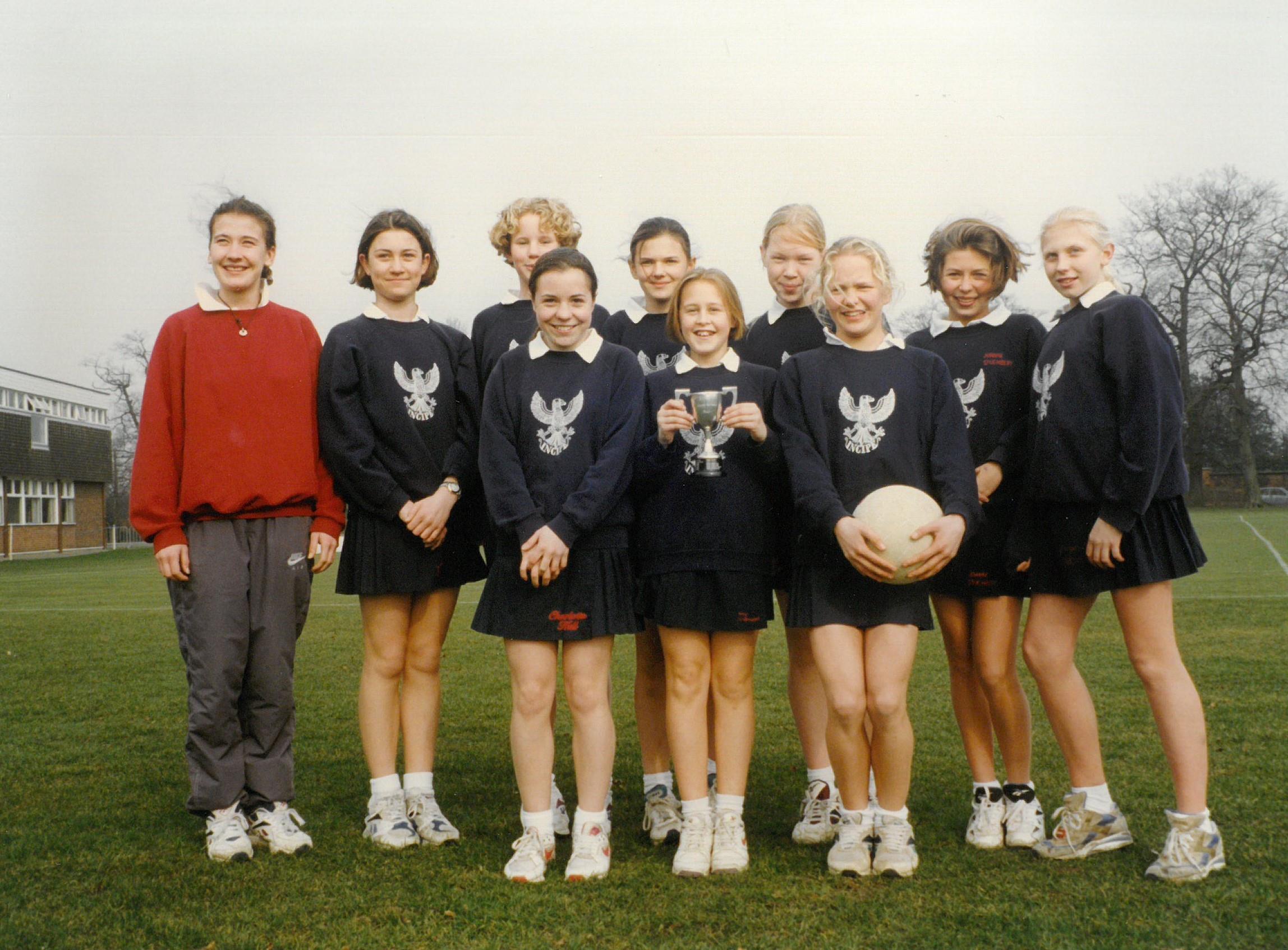 1990s Hockey and Netball Logo