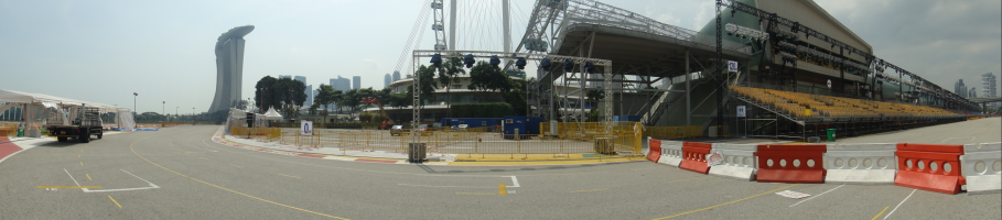 Singapore GP Finish Line