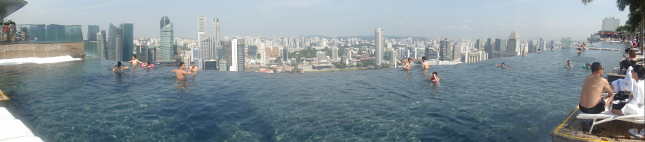 Swimming Over the Edge