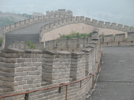 Atop Great Wall of China
