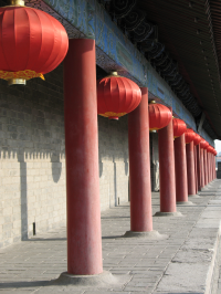 Red Lanterns in China