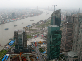 Shanghai China Skyline