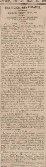 1927 - The Rural Renaissance