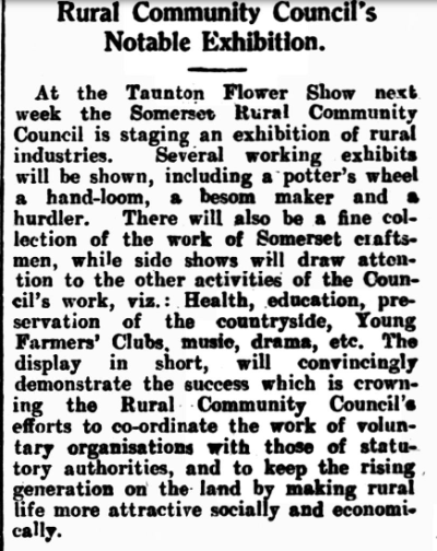 1929 - Exhibition of Rural Industries