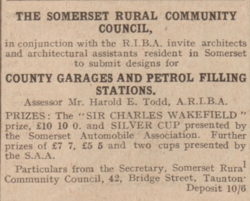 1929 - Designs for Garages and Petrol Stations