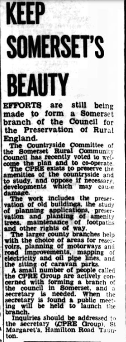 1968 - Preservation of Rural England