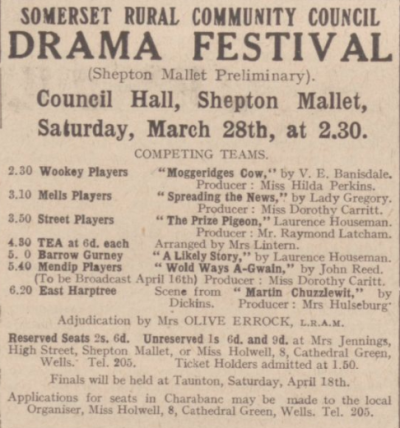 1931 Drama Festival