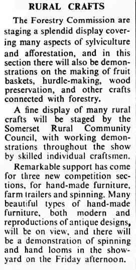 1953 - Rural Crafts Display